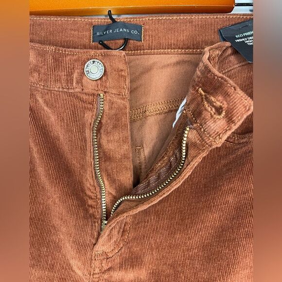 Silver Jeans Co. Highly Desirable High Waist Corduroy Trouser Jeans size 29 - Picture 5 of 7